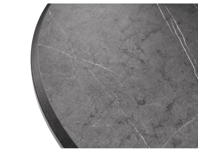 Стол Абилин 90 мрамор черный/черный матовый (Арт.507217)