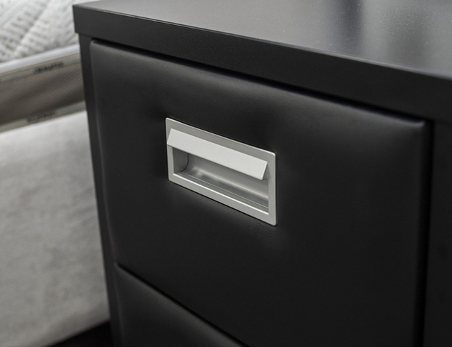 Тумба прикроватная Como/Veda (2 ящика) ЛДСП