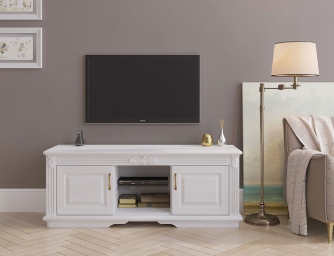 Тумба Дримлайн под ТВ Палермо с распашными дверцами