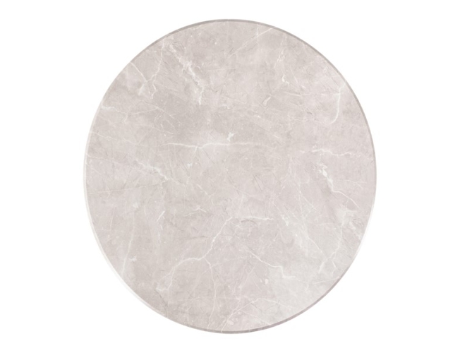 Стол Абилин 90 мрамор светло-серый/черный матовый (Арт.507215)